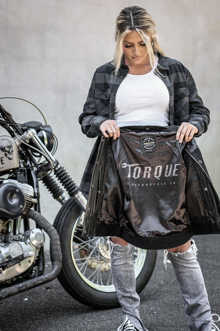 WOMENS BLACK OPS VEST – TORQUE MOTORCYCLE CO.