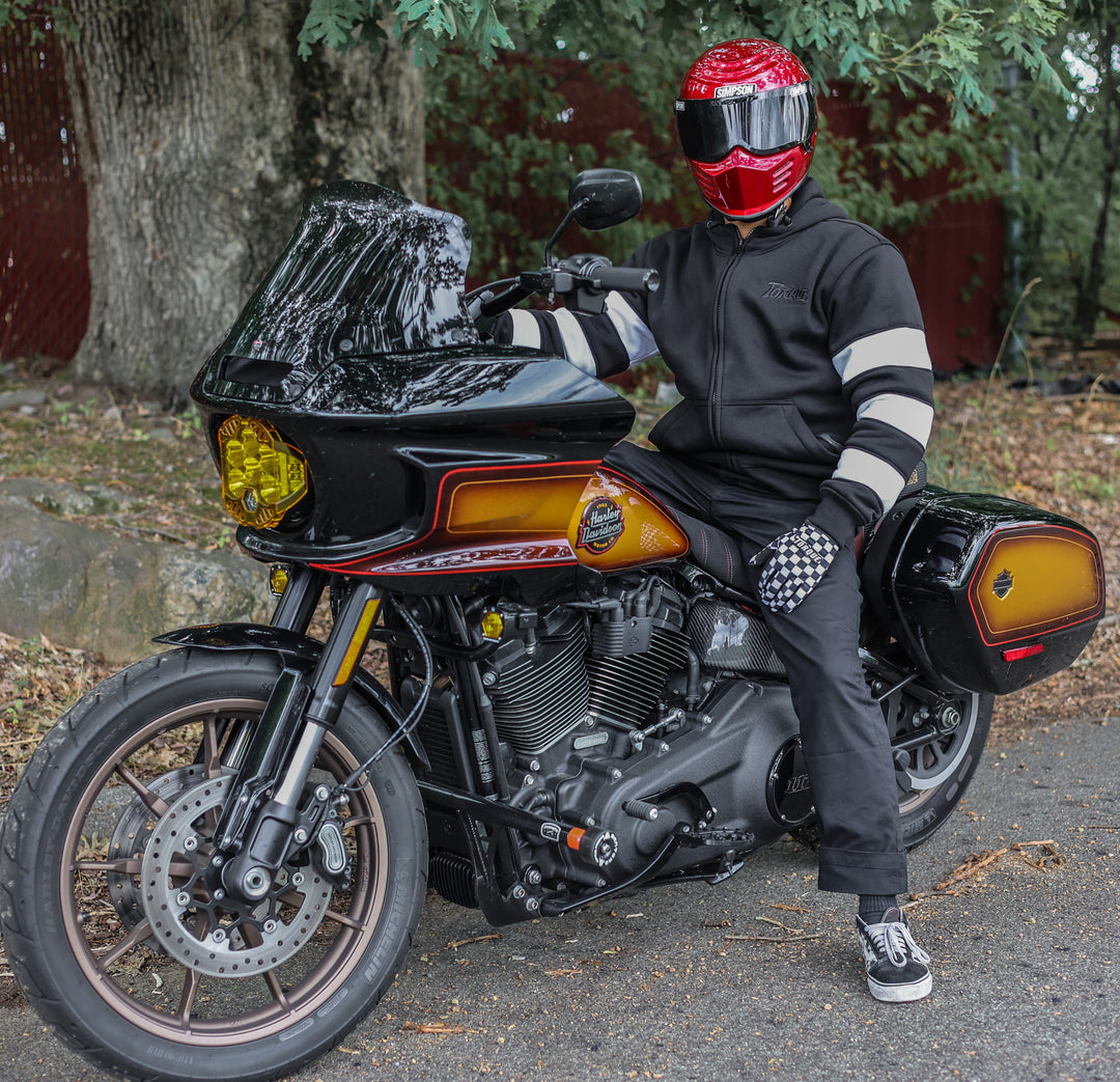 TORQUE ARMORED HOODIE | RACE DAY – TORQUE MOTORCYCLE CO.
