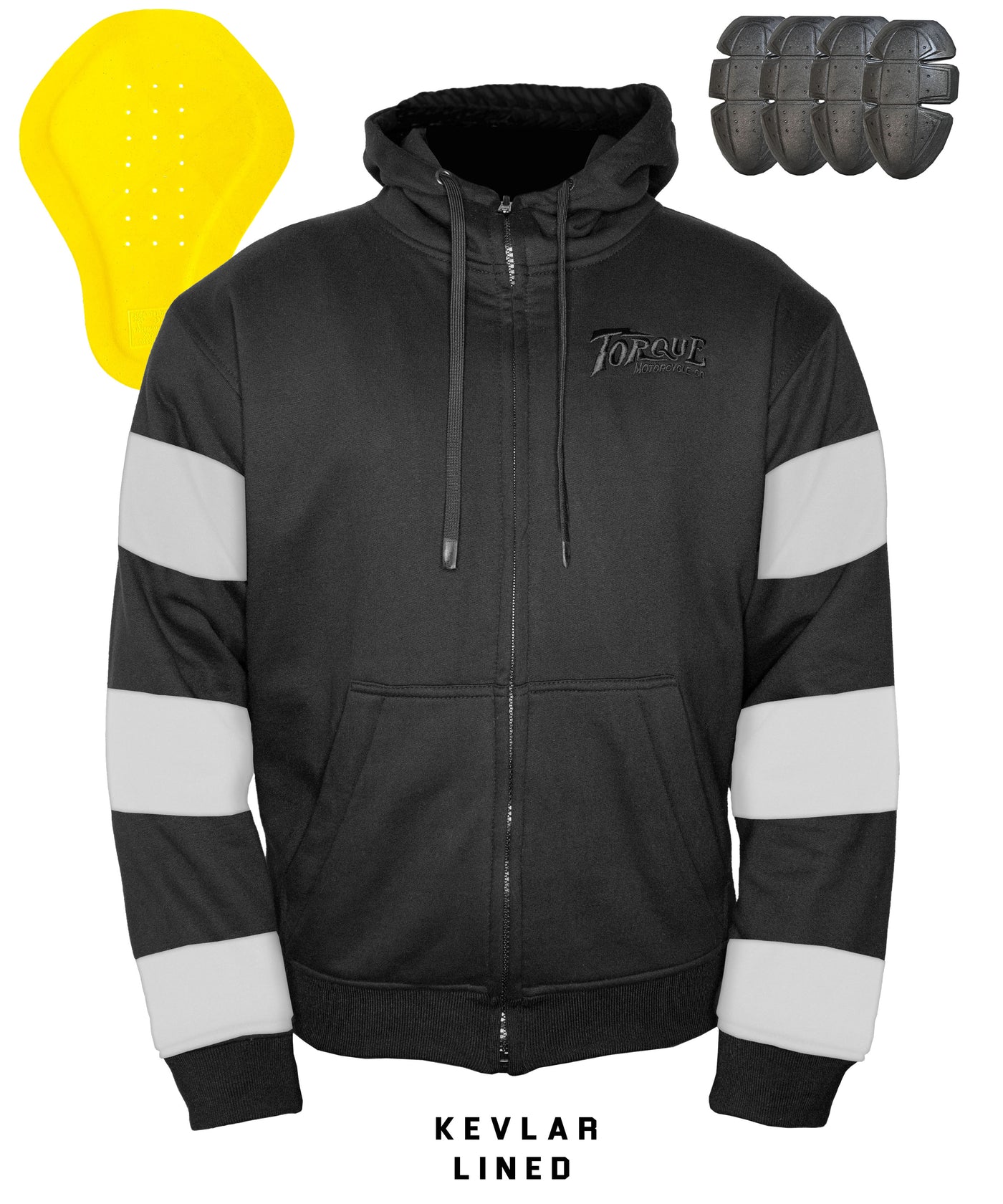 Torque Racing Jacket TORQUE ARMORED HOODIE – TORQUE MOTORCYCLE CO.