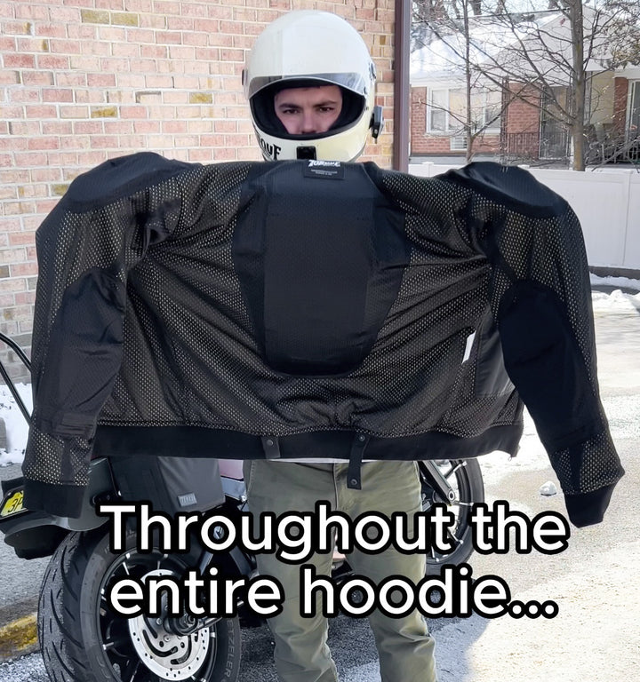 TORQUE ARMORED HOODIE | RACE DAY – TORQUE MOTORCYCLE CO.