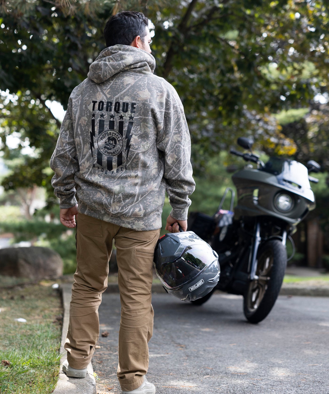 SHIELD HOODIE | DEADWOOD CAMO