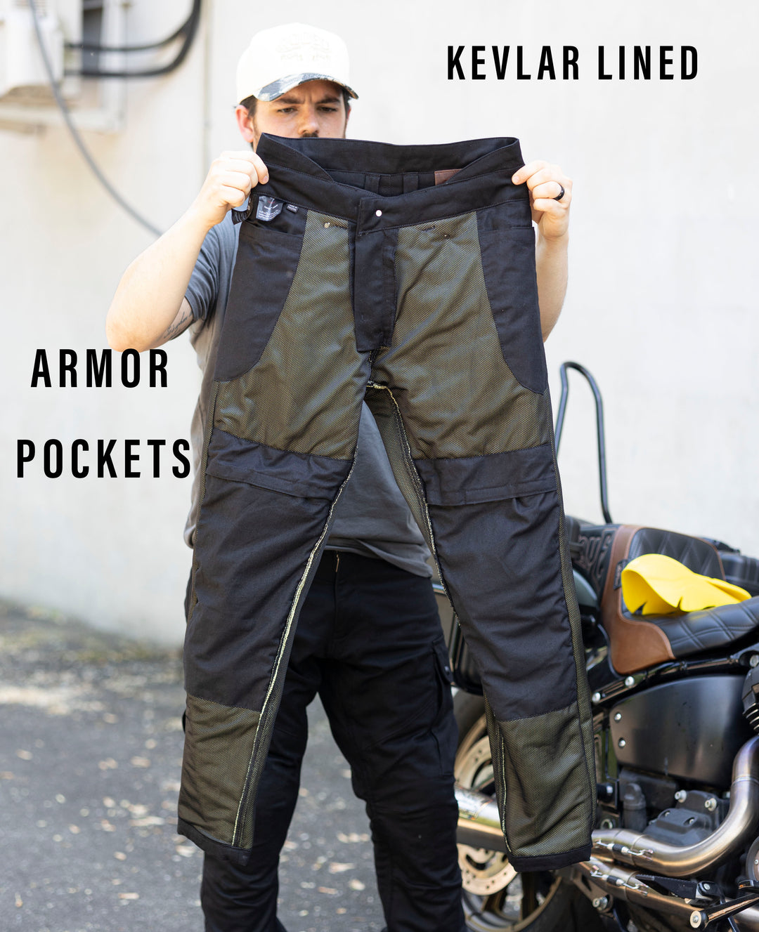 TORQUE ARMORED PANTS – TORQUE MOTORCYCLE CO.