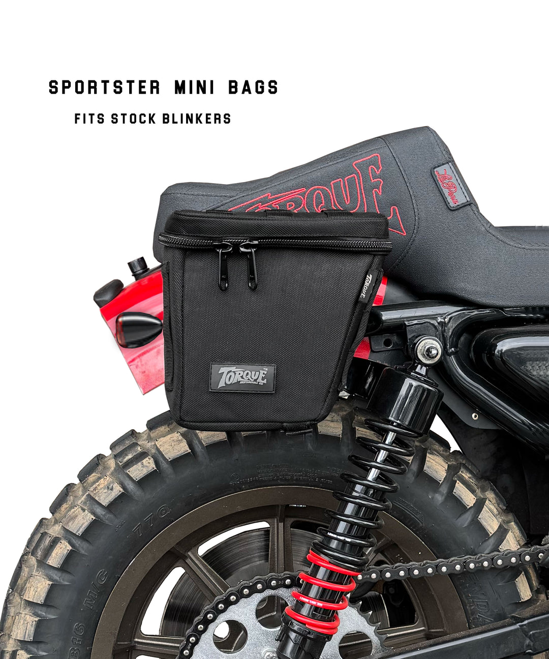 TORQUE MINI SADDLE BAGS – TORQUE MOTORCYCLE CO.