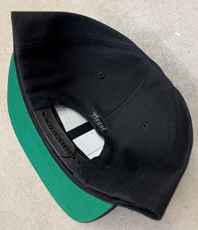 DAZED SNAPBACK HAT | BLACK